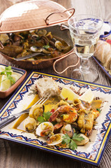 cataplana with seafood