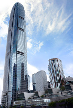 Modern building Landscape in Hong Kong