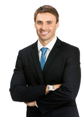 Businessman, isolated on white