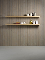 Parete con mensole © oscar0