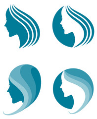 fashion icon. symbol of female beauty