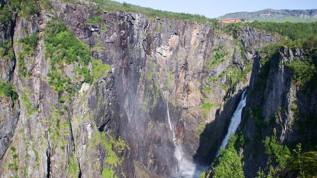 Voringfossen waterfall in Norway