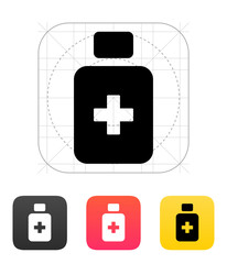 Fototapeta premium Bottle icon. Vector illustration.