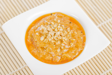 Peanut Sauce - Asian dipping sauce with coconut milk and peanuts