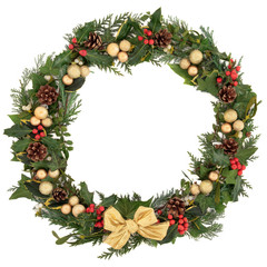 Festive Wreath © marilyn barbone