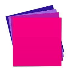 Colored sheets of paper on each other, magenta