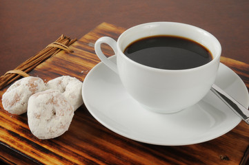 Coffee and donuts