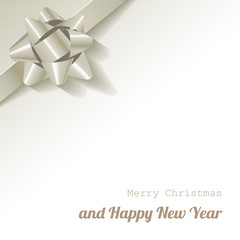 Geschenk Schleife Schmuckband Weiss