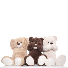 Nichts Böses hören, sagen, sehen - Konzept Sprichwort