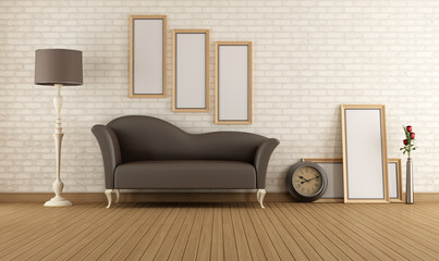 Retro living room