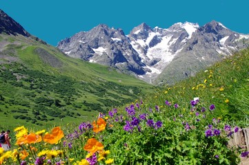 massif de la meije-france