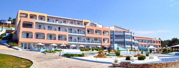 Fototapeta premium hotel w thassos