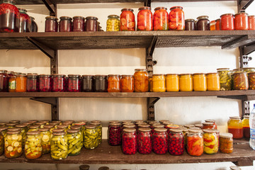 House preservation of vegetables and fruit