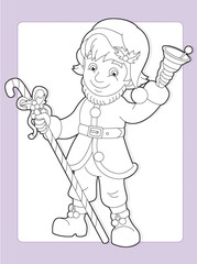 The christmas exercise - book page