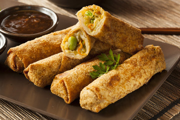 Homemade Chinese Vegetable EggRolls