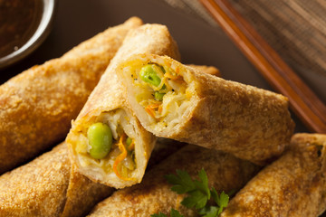 Homemade Chinese Vegetable EggRolls