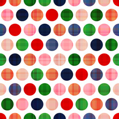 seamless polka dots pattern