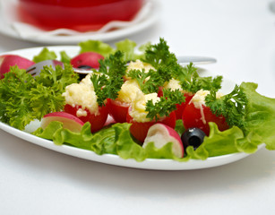 Tomatoes Stuffed with Feta.