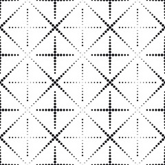 Monochrome Geometric Pattern