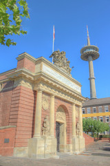 Fototapeta na wymiar Berliner Tor Wesel (HDR)