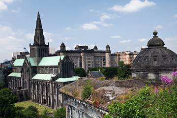 Obraz premium Glasgow St.Mungo's Cathedral.