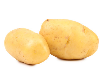 Fresh potatoes.