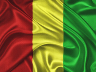 Obraz premium Flag of Guinea