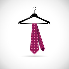 Obraz premium Vector men's fashion. Tie