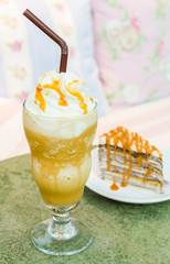 Caramel coffee