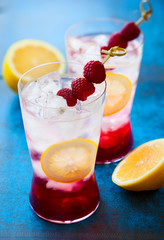 Refreshing Raspberry Drink