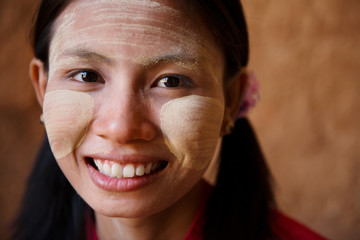 Myanmar girl portrait