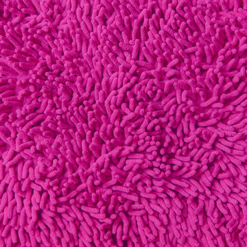 Texture of pink microfiber fabric
