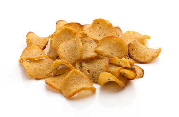 Bread crisps.