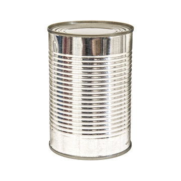 Isolated Tin Can