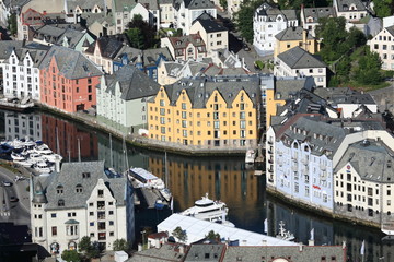 alesund citta della norvegia