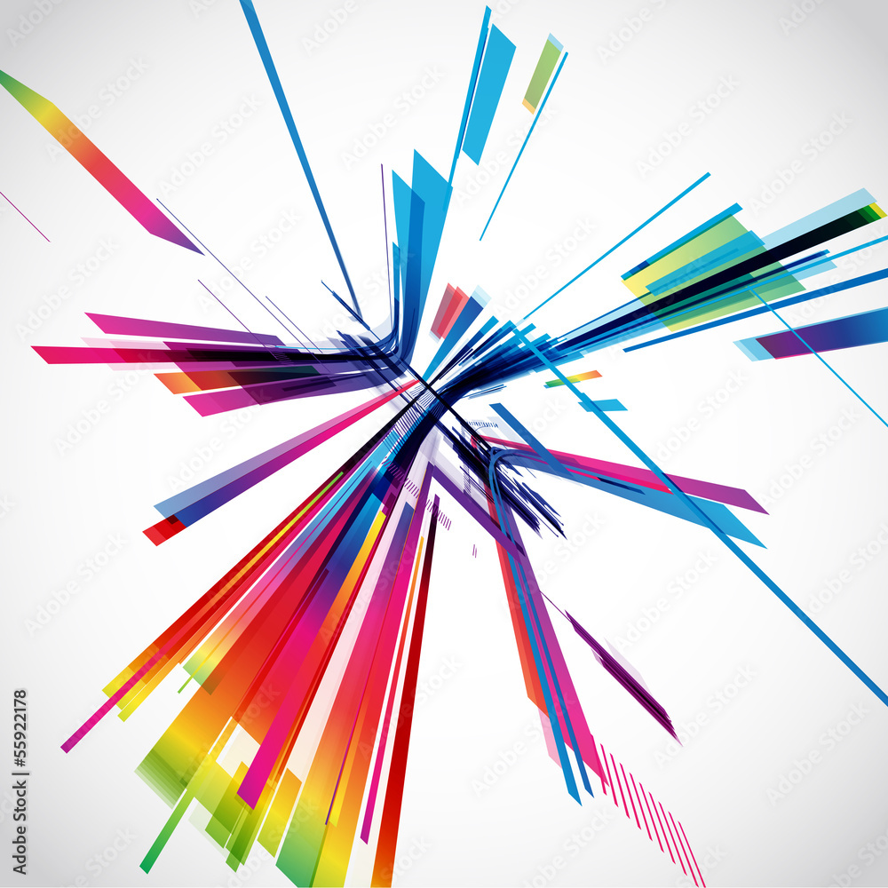 Poster abstract background vector