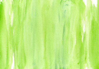 Green watercolor texture - 55924187