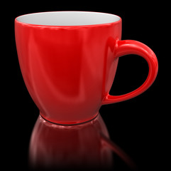 Cup  (clipping path included)