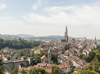 Berner Altstadt, Bern, Rosenberg, Münster, Schweiz