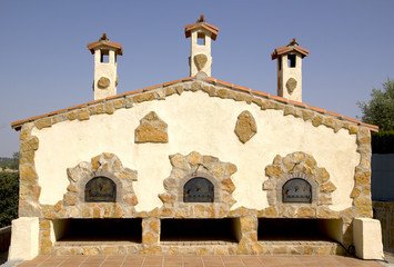 Public wood oven in Andalusia