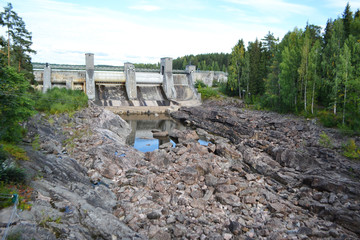 Imatra hydroelectric power station.