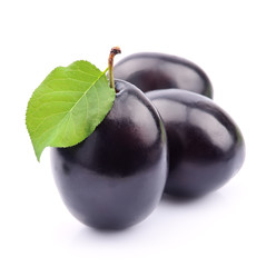 Plum close up
