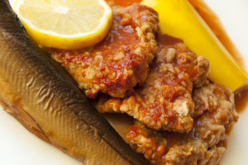 fillets in tomato sauce