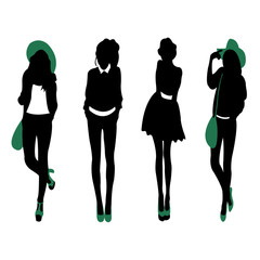 fashion silhouettes