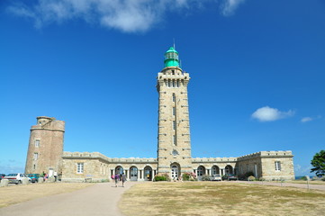 Fototapeta premium Faro Cap Frehel, Bretaña, Francia