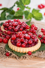 Small Red Currant Cupcake