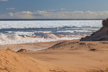 Winter Beach Prince Edward Island