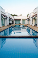 Fototapeta premium pool villa
