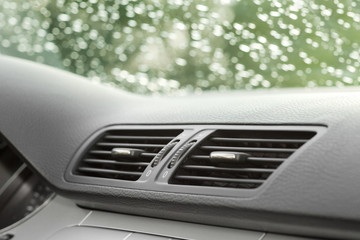 air conditioning and car ventilation system