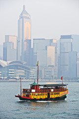 Daylight view on Hong Kong island